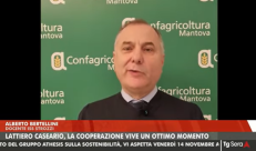 Tg Telemantova - Il punto sul mondo della cooperazione lattiero-casearia mantovana