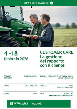 Corso Customer Care - La gestione del rapporto con il cliente